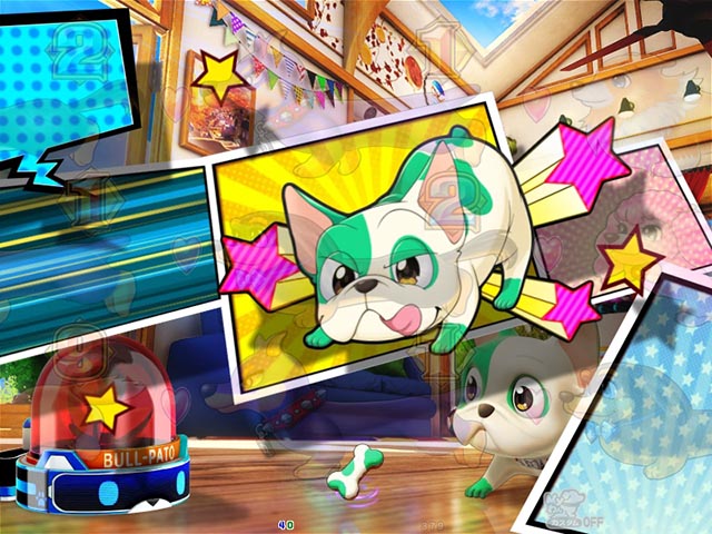 ぱちんこ・わんわんパラダイスCELEBRATION・ブルパト中・主要演出