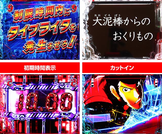 ぱちんこ・ルパン三世 ONE COLLECTION・タイプライタチャレンジ