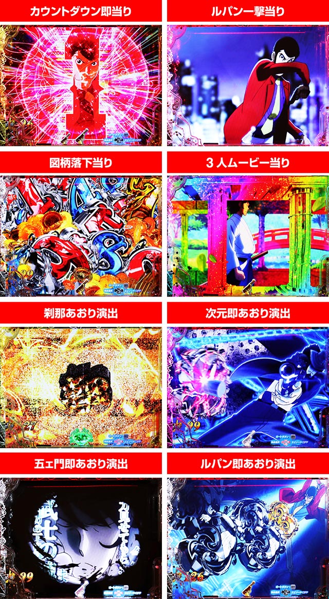 ぱちんこ・ルパン三世 ONE COLLECTION・［GOLDEN TIME］ルパンRUSH