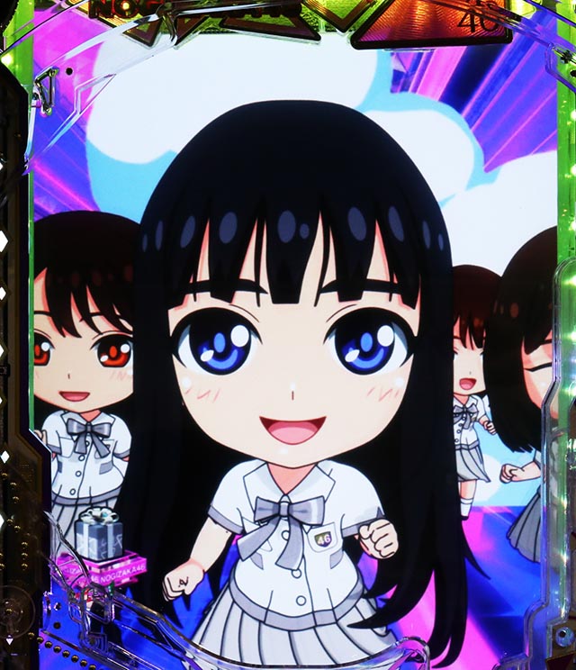 ぱちんこ・乃木坂46 2・リーチ後予告