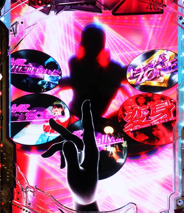 ぱちんこ・乃木坂46 2・リーチ後予告