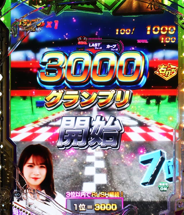 ぱちんこ・乃木坂46 2・［超乃木坂RUSH］グランプリ（ラウンド中演出）