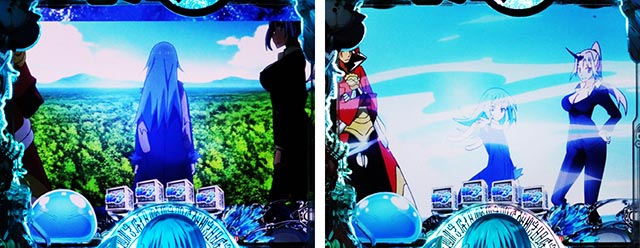 ぱちんこ・転生したらスライムだった件・リーチ前予告