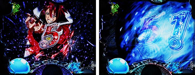 ぱちんこ・転生したらスライムだった件・リーチ後予告