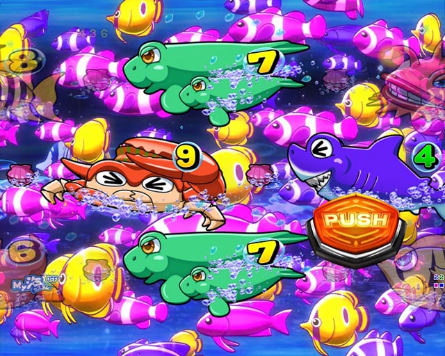 大海物語5・アトランティスモード中・主要演出