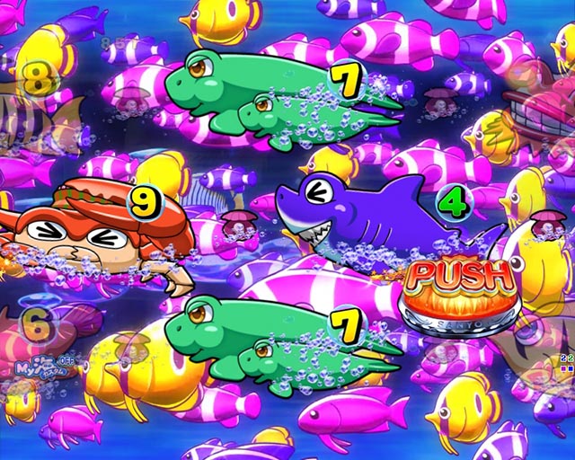 大海物語5・アトランティスモード中・主要演出