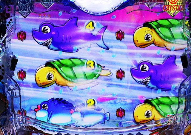 大海物語5・クリスタルモード中・主要演出