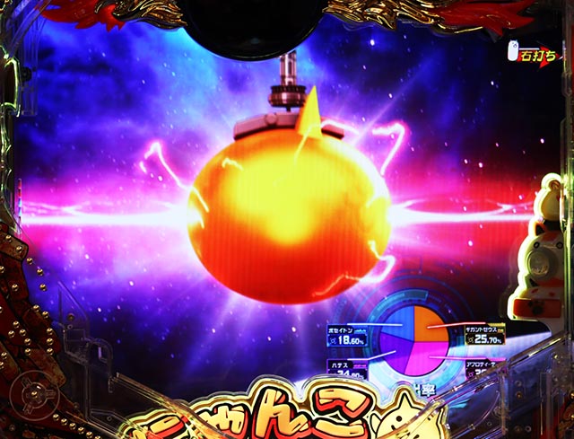 ぱちんこ・にゃんこ大戦争 多様性のネコ・【降臨ガチャ】排出中演出