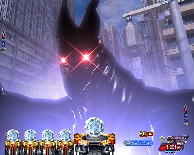 ぱちんこ・ゴジラ対エヴァンゲリオン セカンドインパクト・モード共通リーチ前予告