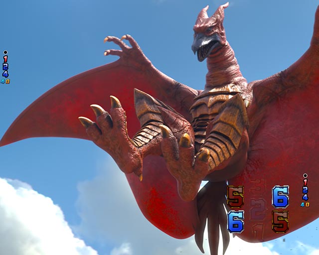 ぱちんこ・ゴジラ対エヴァンゲリオン セカンドインパクト・エヴァ系リーチ