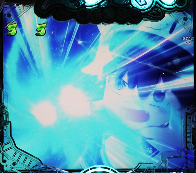 ぱちんこ・えとたま2・リーチ後予告