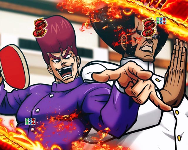 ぱちんこ・押忍番長漢の頂・番長ダブルス対決SPリーチ