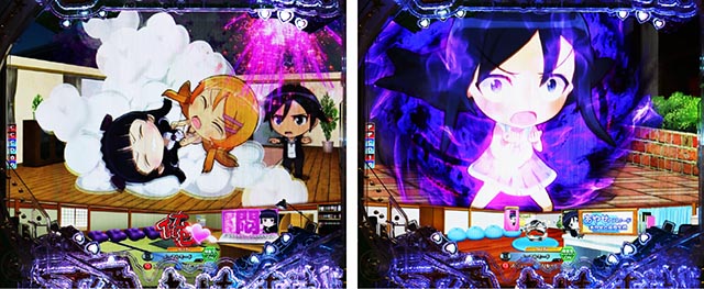 ぱちんこ・俺の妹がこんなに可愛いわけがない(俺妹)・リーチ前予告