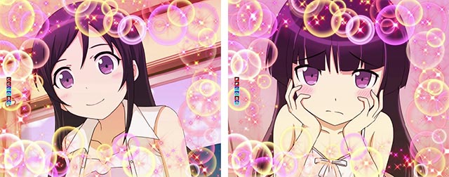 ぱちんこ・俺の妹がこんなに可愛いわけがない(俺妹)・リーチ後予告