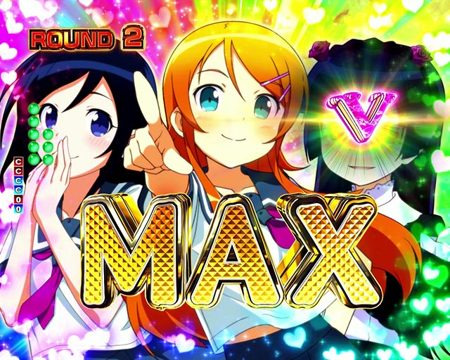 ぱちんこ・俺の妹がこんなに可愛いわけがない(俺妹)・右打ち中・告知演出(ごほうびタイム)