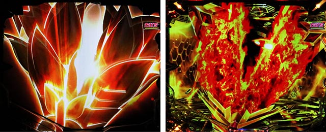 ぱちんこ・フィーバー戦姫絶唱シンフォギア4・RUSH中・大当りの種類