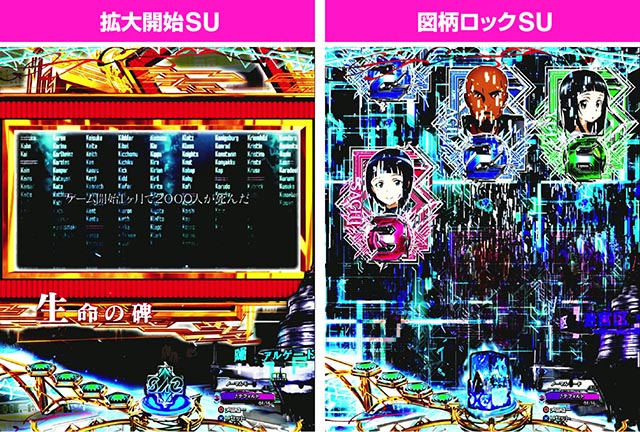 ぱちんこ・ソードアート・オンライン 閃光の軌跡・リーチ前予告