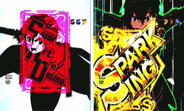 ぱちんこ・ソードアート・オンライン 閃光の軌跡・［SWORD RUSH＆LT後半］当該予告