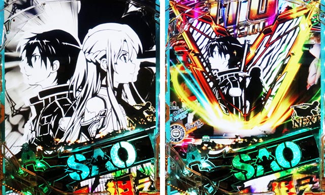 ぱちんこ・ソードアート・オンライン 閃光の軌跡・RUSH中・V-SWITCH