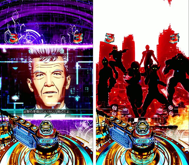 ぱちんこ・ULTRAMAN・リーチ後予告