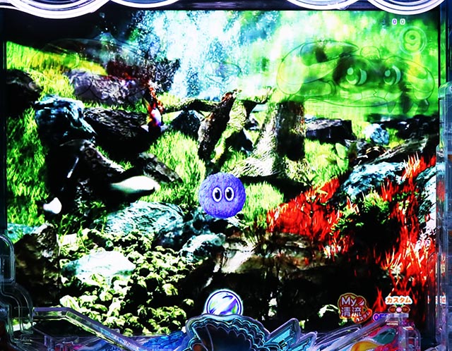 ぱちんこ・清流物語4・清流モード中演出