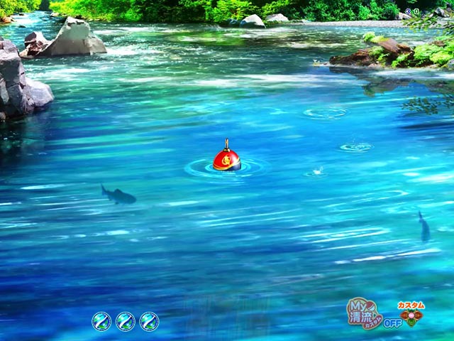 ぱちんこ・清流物語4・釣りパチモード中演出