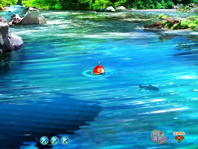 ぱちんこ・清流物語4・釣りパチモード中演出