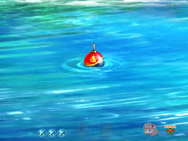 ぱちんこ・清流物語4・釣りパチモード中演出