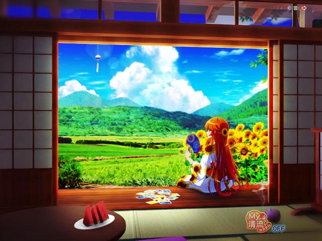 ぱちんこ・清流物語4・［右打ち中共通］全回転リーチ