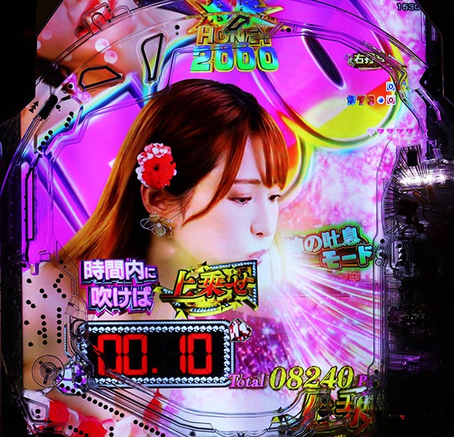 ぱちんこ・ジューシーハニー極嬢・RUSH中・極嬢 HONEY BONUS詳細