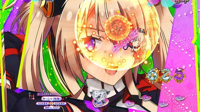 ぱちんこ・魔王学院の不適合者・［魔王学院RUSH］ミーシャ♡サーシャMODE