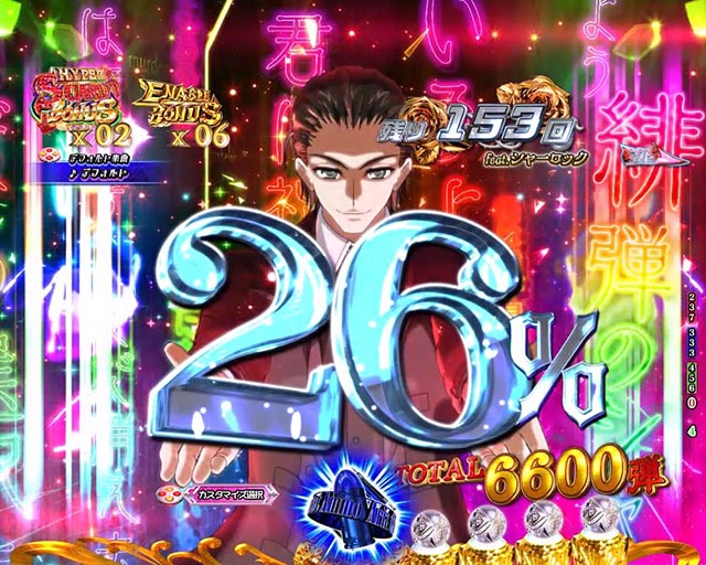 ぱちんこ・緋弾のアリア～緋緋神降臨～ラッキートリガーVer・（超）ライトニングバレットラッシュ