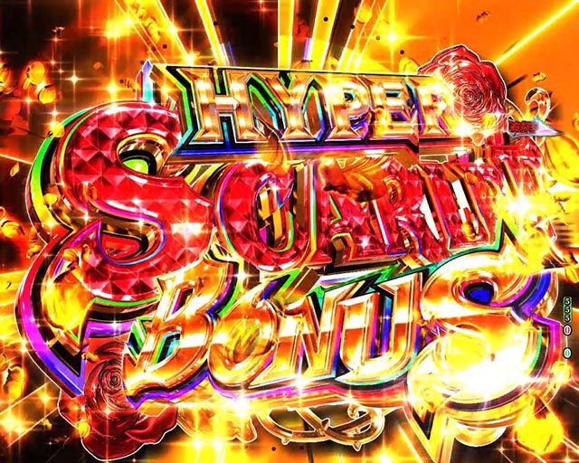 ぱちんこ・緋弾のアリア～緋緋神降臨～ラッキートリガーVer・右打ち中・大当りの種類