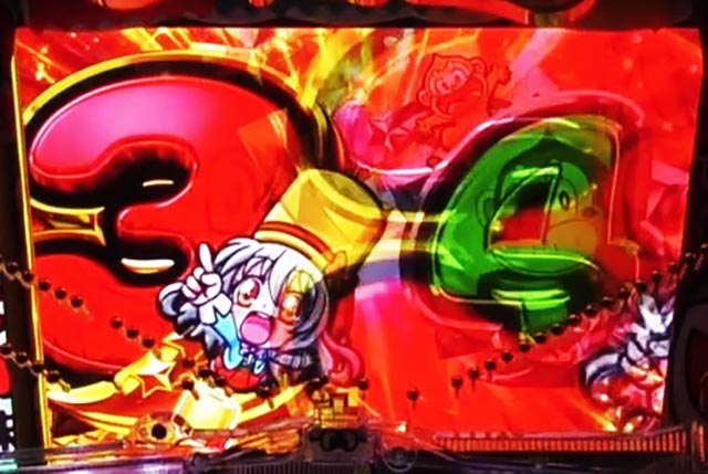 ぱちんこ・うまい棒2・［うまい味］変動中予告・信頼度