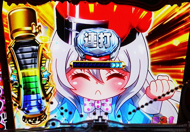 ぱちんこ・うまい棒2・［初代演出モード］パトチャンスリーチ