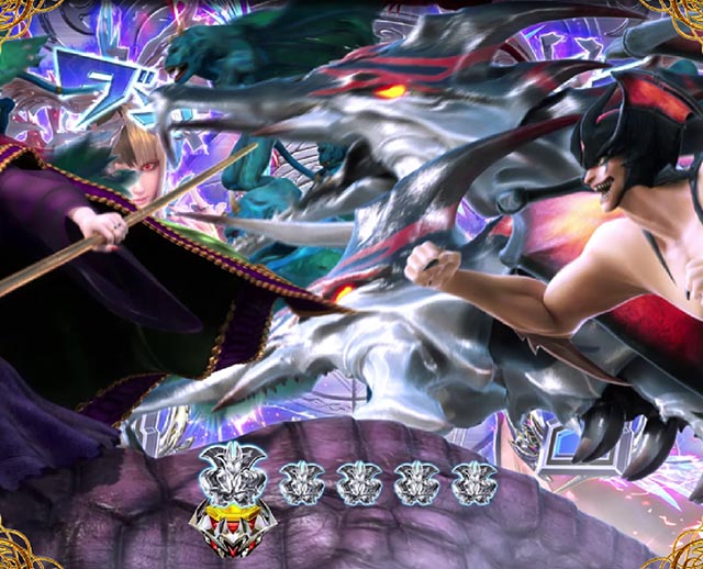 ぱちんこ・デビルマンTHEFINAL・リーチ後予告