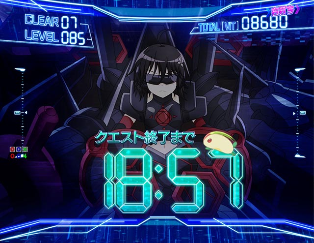 ぱちんこ・痛いのは嫌なので防御力に極振りしたいと思います。（防振り）・NewWorld Online中・出玉告知演出