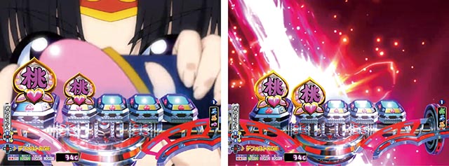 P モモキュンソード 速撃3000+保留変化予告