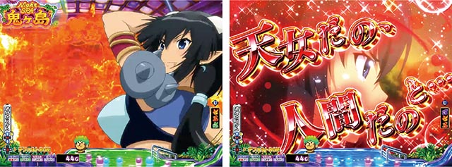 P モモキュンソード 速撃3000+リーチ前予告