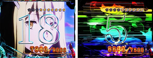 パチンコ・ダンまち2・RUSH中・上乗せ演出