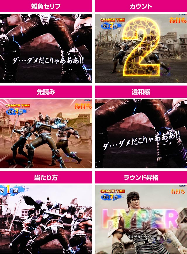 ぱちんこ・北斗の拳10・［CHANCE TIME］動いたらボンだ!!