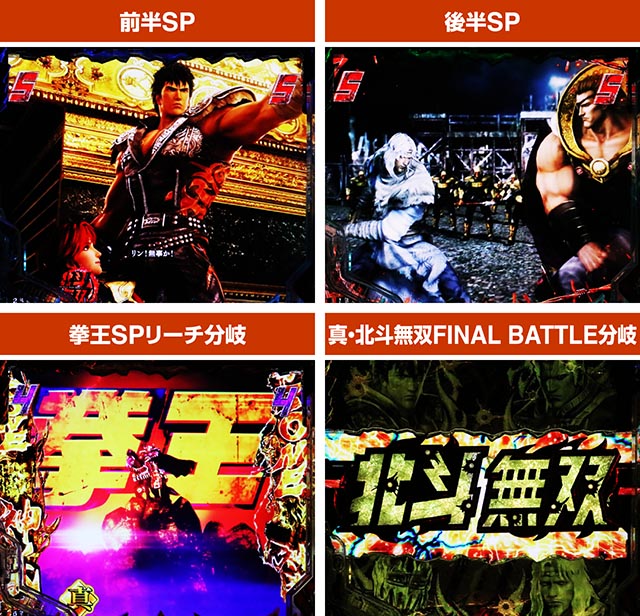 ぱちんこ・真北斗無双第5章ドデカSTART・決戦SPリーチ