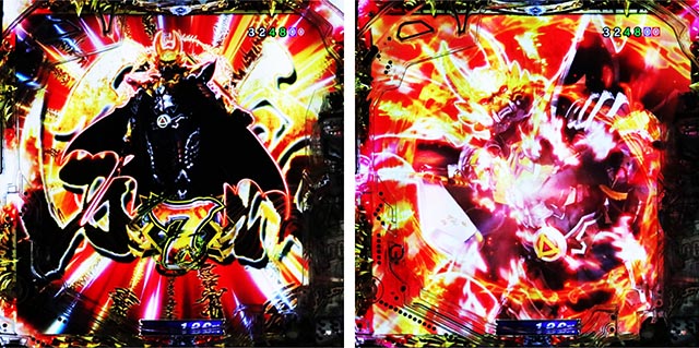 ぱちんこ・牙狼神速神撃3000LT・連続予告