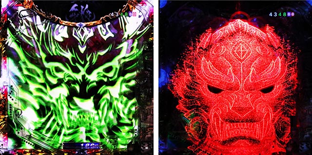 ぱちんこ・牙狼神速神撃3000LT・変動中予告