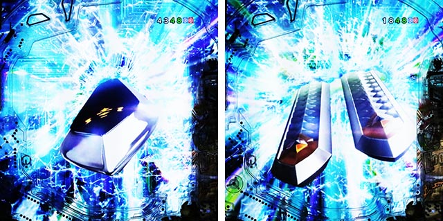 ぱちんこ・牙狼神速神撃3000LT・変動中予告