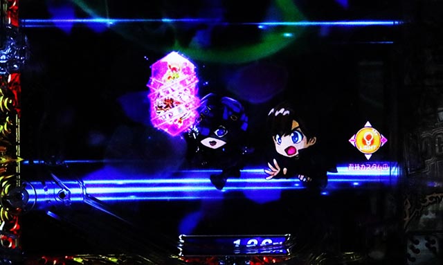 ぱちんこ・牙狼神速神撃3000LT・変動中予告