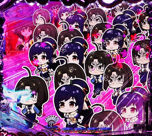 ぱちんこ・うたわれるもの・リーチ後予告