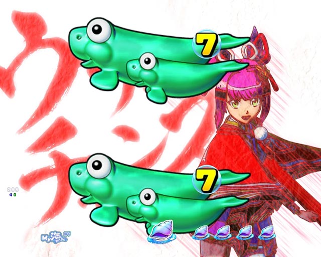 ぱちんこ・海物語 極JAPAN・モード共通演出