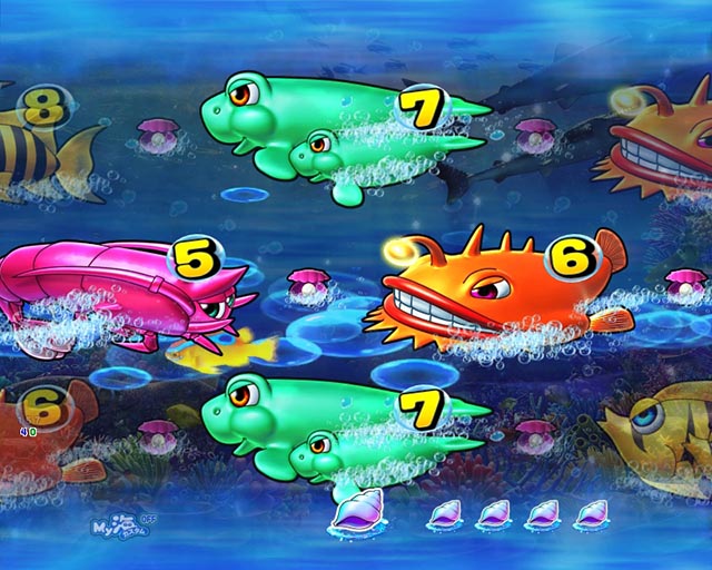 ぱちんこ・海物語 極JAPAN・海モード中リーチ