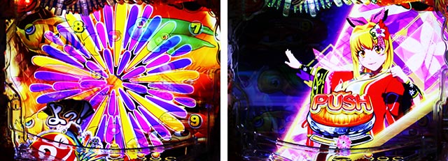 ぱちんこ・海物語 極JAPAN・花火モード中リーチ